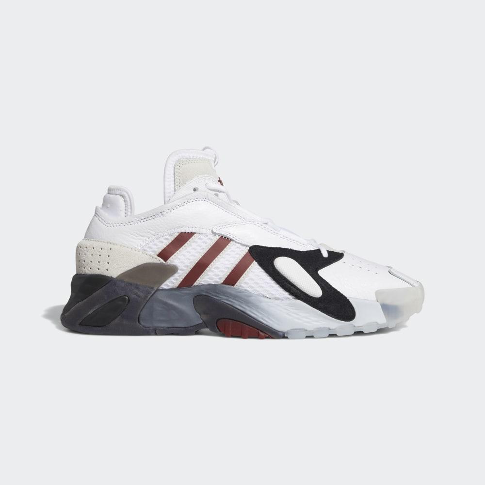 Originals Adidas Streetball Dama Romania - Albi/Negrii/Visinii EF6990